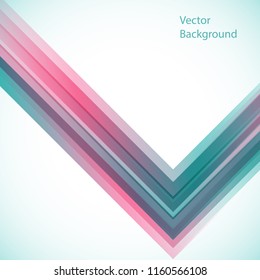 Vector abstract background from geometric shapes. Vector template.