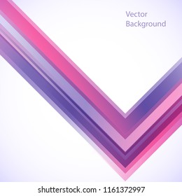 Vector abstract background from geometric shapes. Vector template.