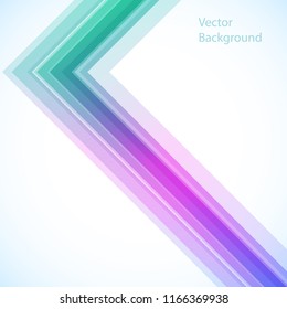 Vector abstract background from geometric shapes. Vector template.