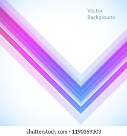 Vector abstract background from geometric shapes. Vector template.