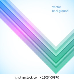 Vector abstract background from geometric shapes. Vector template.