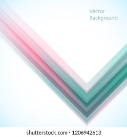 Vector abstract background from geometric shapes. Vector template.