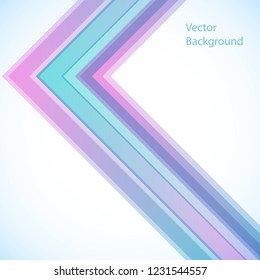 Vector abstract background from geometric shapes. Vector template.