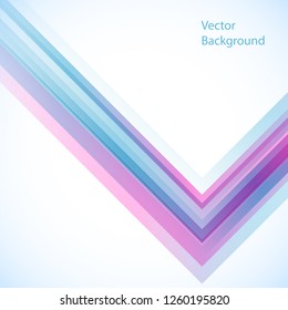 Vector abstract background from geometric shapes. Vector template.