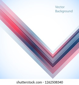 Vector abstract background from geometric shapes. Vector template.