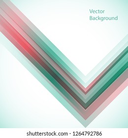 Vector abstract background from geometric shapes. Vector template.