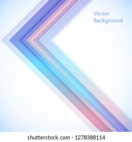 Vector abstract background from geometric shapes. Vector template.