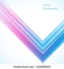 Vector abstract background from geometric shapes. Vector template.