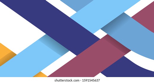 Vector abstract background from geometric shapes. Vector template