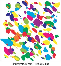 Vector abstract background of geometric shapes