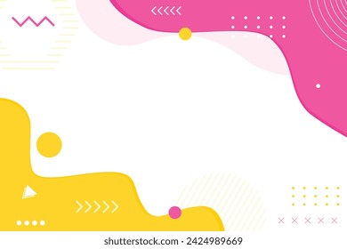 Vector abstract background with geometric shapes and lines Premium 