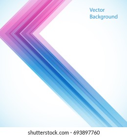 Vector abstract background from geometric shapes. Vector template.