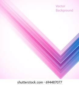 Vector abstract background from geometric shapes. Vector template.