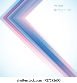 Vector abstract background from geometric shapes. Vector template.