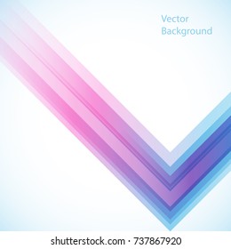 Vector abstract background from geometric shapes. Vector template.