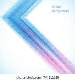 Vector abstract background from geometric shapes. Vector template.