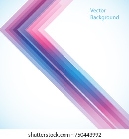 Vector abstract background from geometric shapes. Vector template.