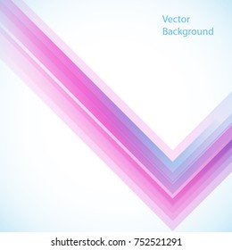 Vector abstract background from geometric shapes. Vector template.