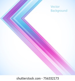 Vector abstract background from geometric shapes. Vector template.