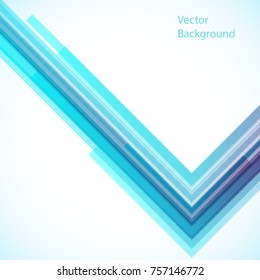 Vector abstract background from geometric shapes. Vector template.