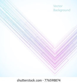 Vector abstract background from geometric shapes. Vector template.