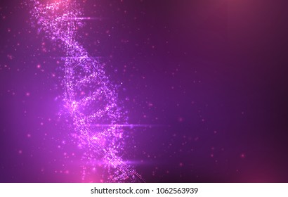 vector. Abstract background with glare and glow. dnk. information and medicine, template for design