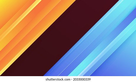 Vector abstract background with gradient color and overlap layer background. Vector background for wallpaper. Eps 10