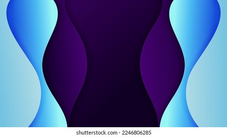 Vector abstract background with gradient color and dynamic shadow on background. Vector background for wallpaper. Eps 10