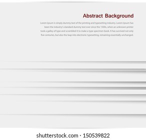 Vector abstract background. Gray lines