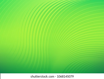 Vector Abstract Background Green Color - Bright Nature Wallpaper in A4 Size for Flyer or Poster design.