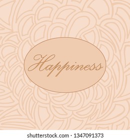 Vector abstract background. Greeting card template