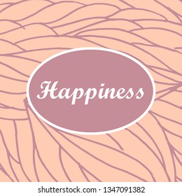 Vector abstract background. Greeting card template