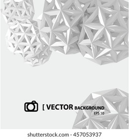 VECTOR ABSTRACT BACKGROUND, grey color