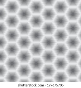 Vector abstract background with hexagons