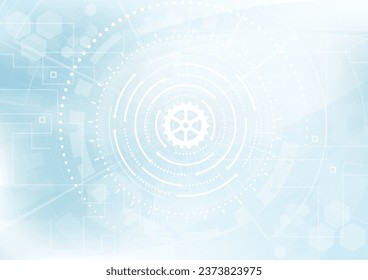 Vector Abstract background hexagons design. science futuristic energy technology. Hi-tech digital concept