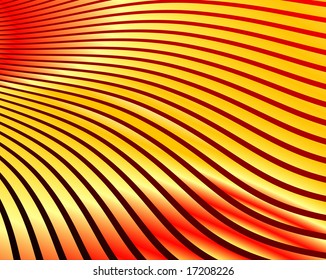 vector abstract background in hot colors