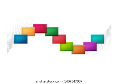 Vector abstract background for iInfographics, business, presentations, web design.
