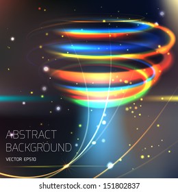 Vector abstract background.The illustration contains transparency and effects. EPS10