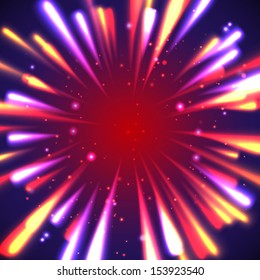 Vector abstract background.The illustration contains transparency and effects. EPS10