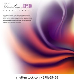 Vector abstract background.The illustration contains transparency and effects. EPS10