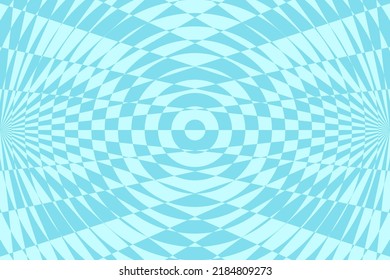 Vector abstract background. Illustration with optical illusion, op art.