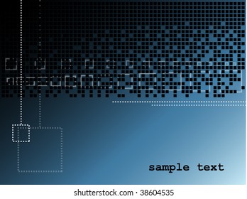 Vector abstract background illustration, with soft tones, gradients