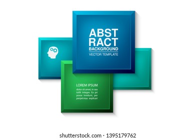 Vector abstract background for infographics, business, presentations, web design.