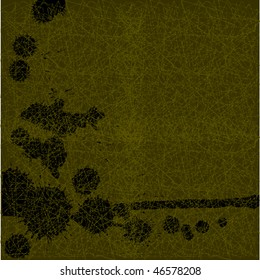 vector abstract background with ink splashes