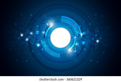 vector abstract background innovation communication concept design