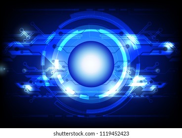 Vector abstract background innovation of technology concepts .10 data