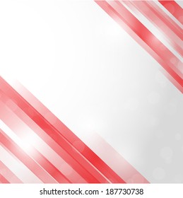 Vector abstract background. Isolated wavy lines on white background.