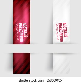 Vector abstract background. Label color and lines