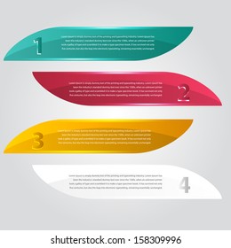 Vector abstract background. Label  color and lines