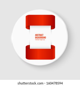 Vector abstract background. Label color and lines